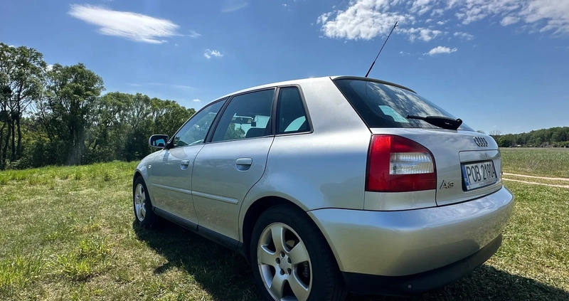 Audi A3 cena 11000 przebieg: 177000, rok produkcji 2003 z Oborniki małe 326